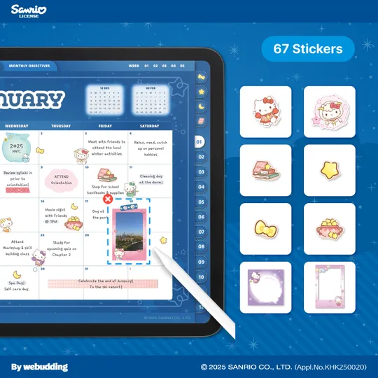 Hello Kitty Zodiac Sticker Pack