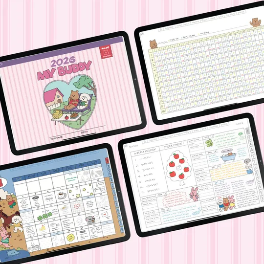 2026 마이 버디 굿노트 다이어리 (날짜형)-thumb