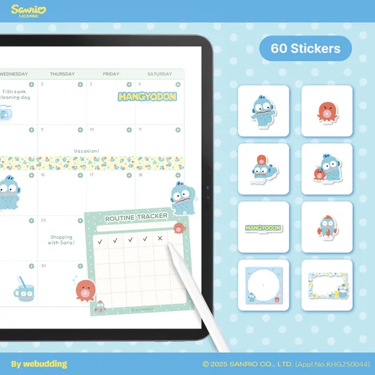 Hangyodon Sticker Pack <Good Friends>