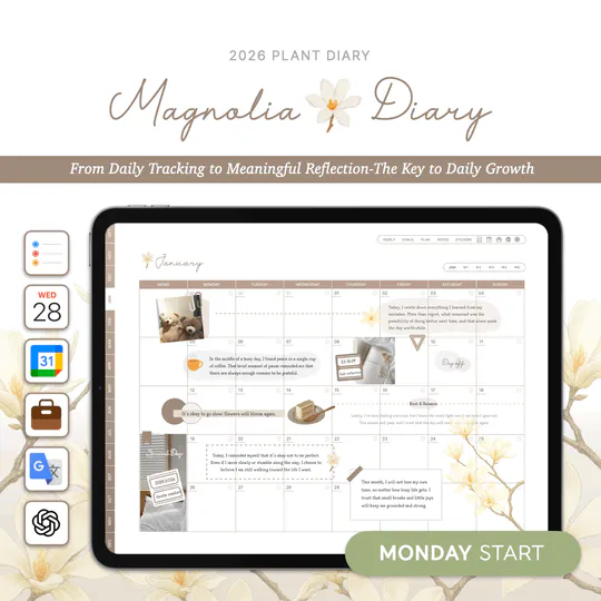 2026 Plant Diary [MAGNOLIA(MONDAY)]