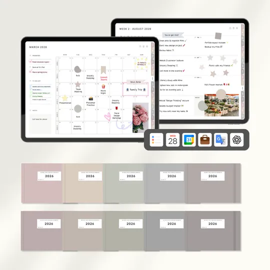 2026 심플 라이프 플래너 & 스티커-thumb