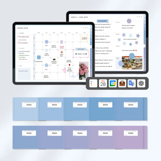 2026 심플 라이프 플래너 & 스티커-thumb