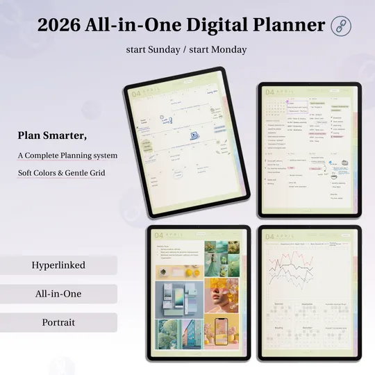 2026 플래너 All-in-One system Diary-thumb