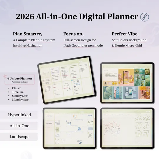 2026 플래너 All-in-One system Diary-thumb